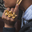 Load image into Gallery viewer, THREE WISE MONKEYS 3 FINGER RING