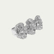 Load image into Gallery viewer, THREE WISE MONKEYS 3 FINGER RING
