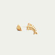 Load image into Gallery viewer, FISHBONE SINGLE EARRING