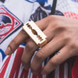 Load image into Gallery viewer, NEW EDGE RAZOR 2 FINGER RING
