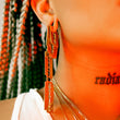 Load image into Gallery viewer, MINI NEW EDGE RAZOR SINGLE EARRING