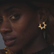 Load image into Gallery viewer, STAR OF DAVID SINGLE EARRING