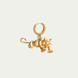 Load image into Gallery viewer, BLACK PANTHER PARTY HUGGIE SINGLE EARRING