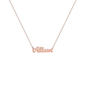 Nameplate Necklaces